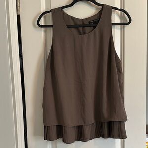 Banana Republic Elegant Brown Sleeveless Top
